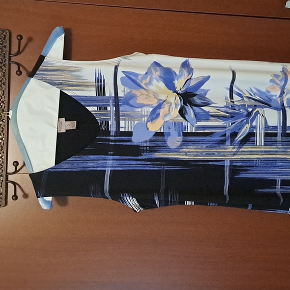 Chicos, Large geometric print midi dress. - Picture 2 of 4